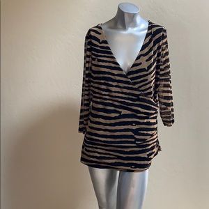 INC Size 12 Wide Plus Size New Animal Print new without tags Stretch